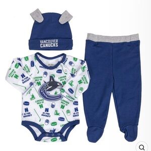 NHL Vancouver Canucks Baby Outfit Set